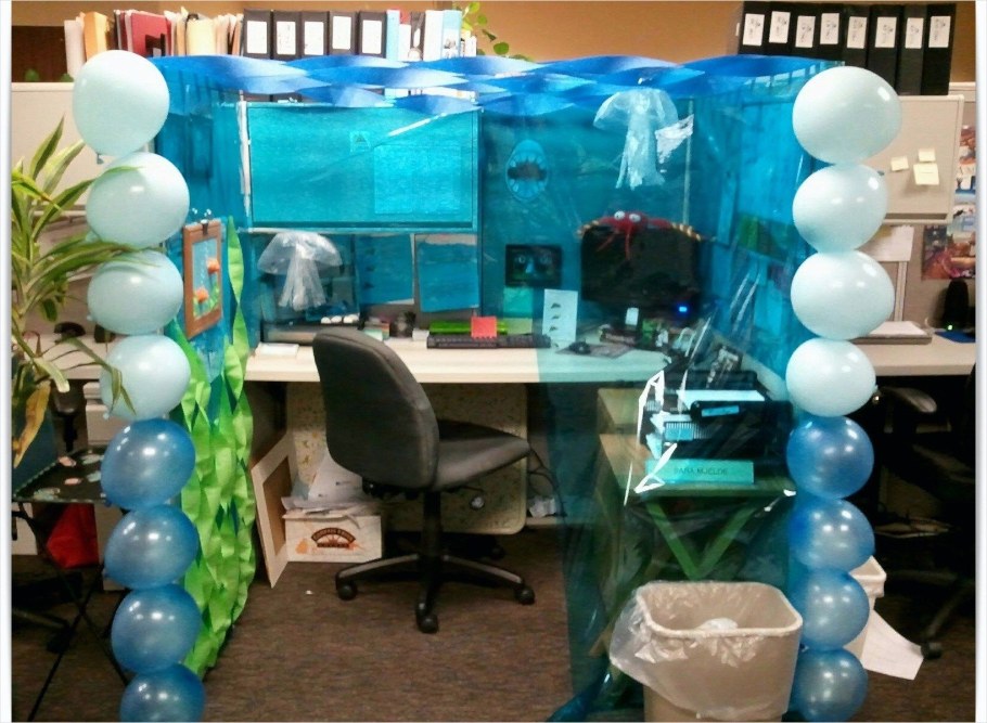 Украшение кабинета на день рождения коллеге