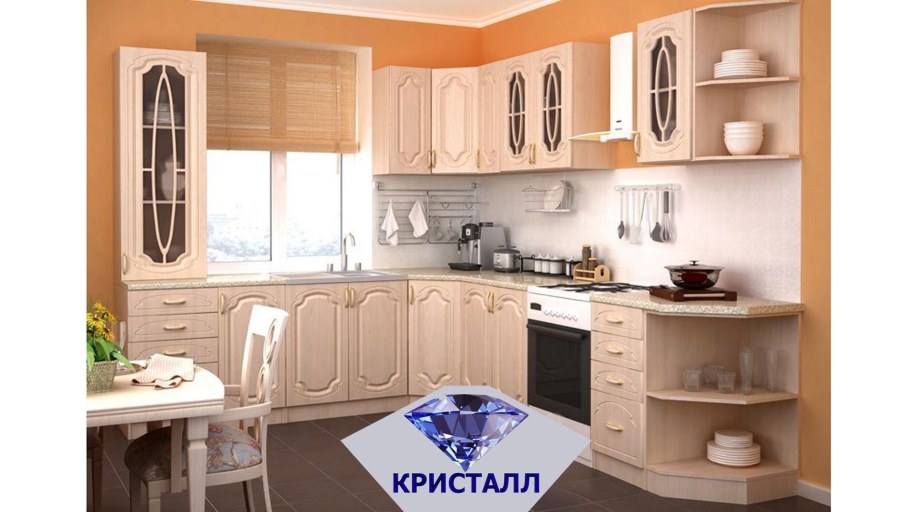 Кухня Лира Стендмебель береза