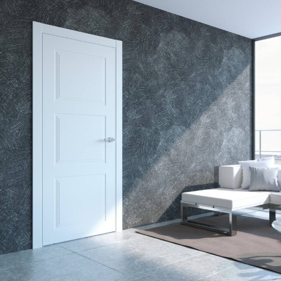 Двери межкомнатные серые