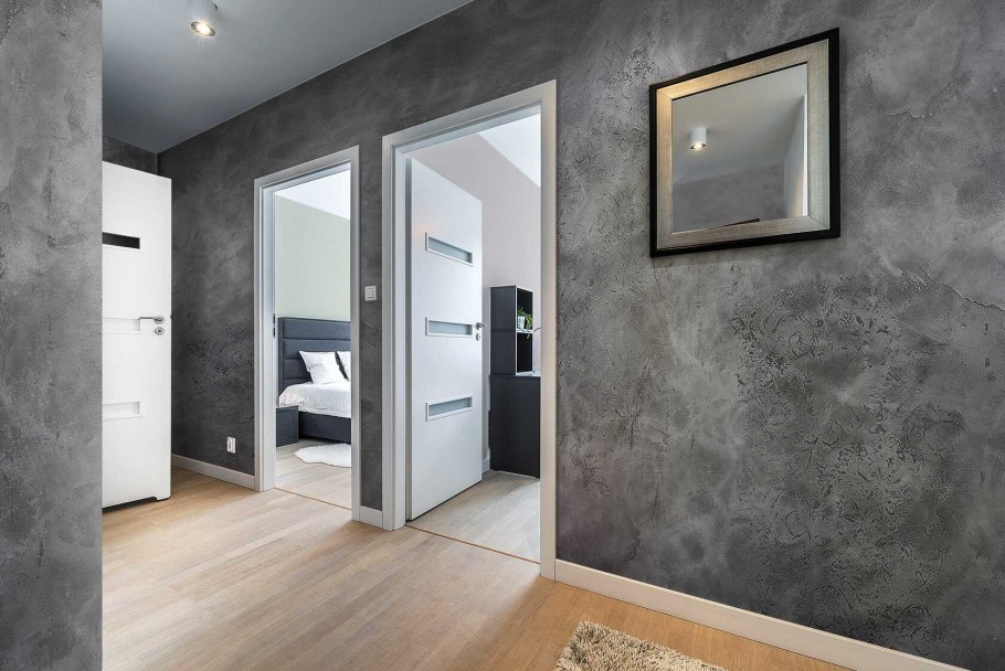 Декоративная штукатурка серая