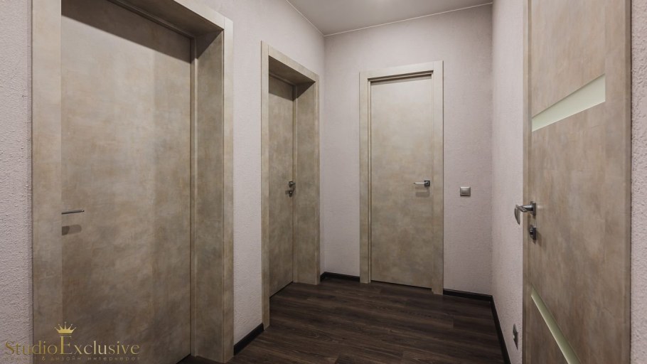 Дверь межкомнатная Палермо 104 бетон