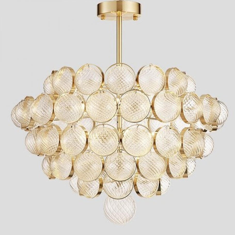 Подвесной светильник Terzani argent Suspension Linear 3 l110