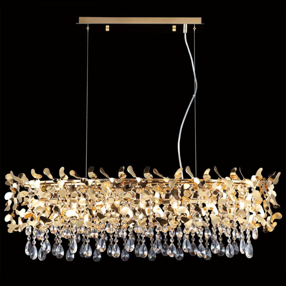 - Люстра Crystal Lux Romeo sp2 Gold d250