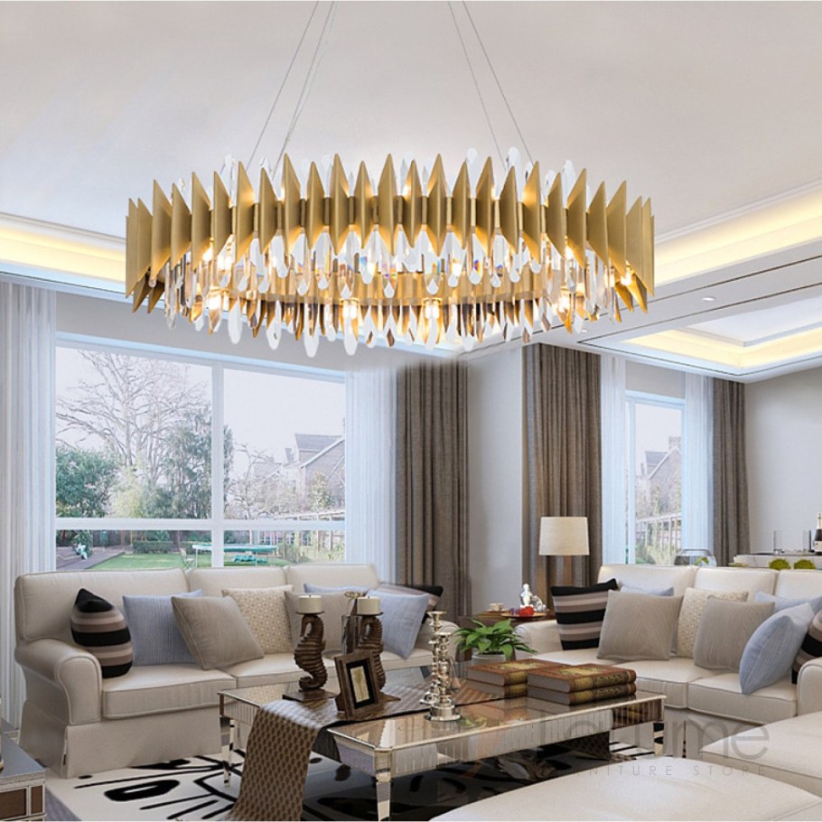 Люстры для гостиной в современном стиле