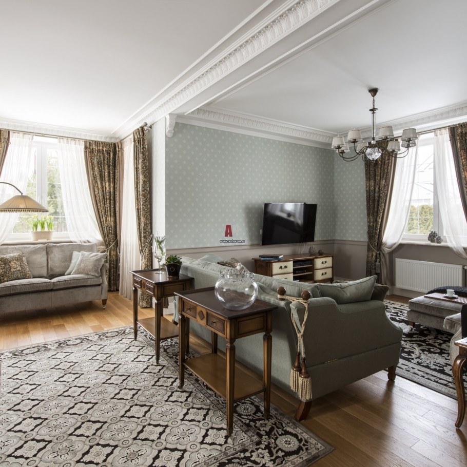 Английский стиль в интерьере