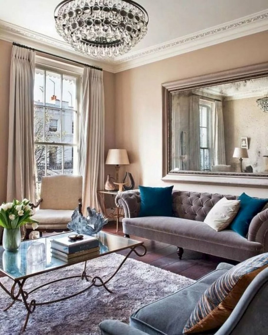 Гостиная в стиле современной классики