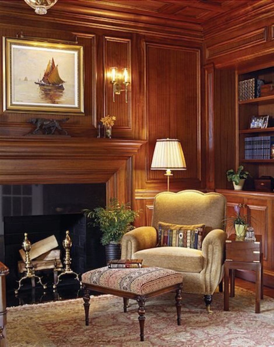 Гостиная в английском стиле