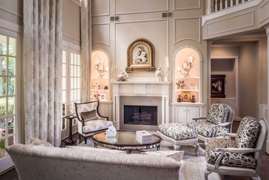 Гостиная в современном английском стиле