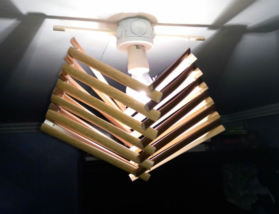 Самодельная люстра