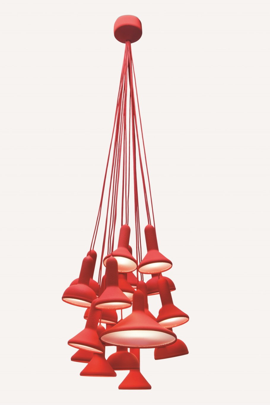 Светильник Torch bunch 10 черный