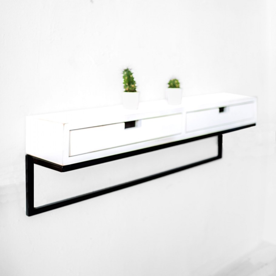 Консоль 100х75 White