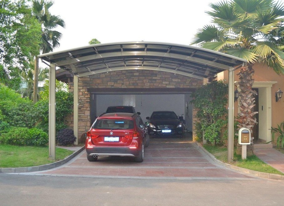 Красивый гараж