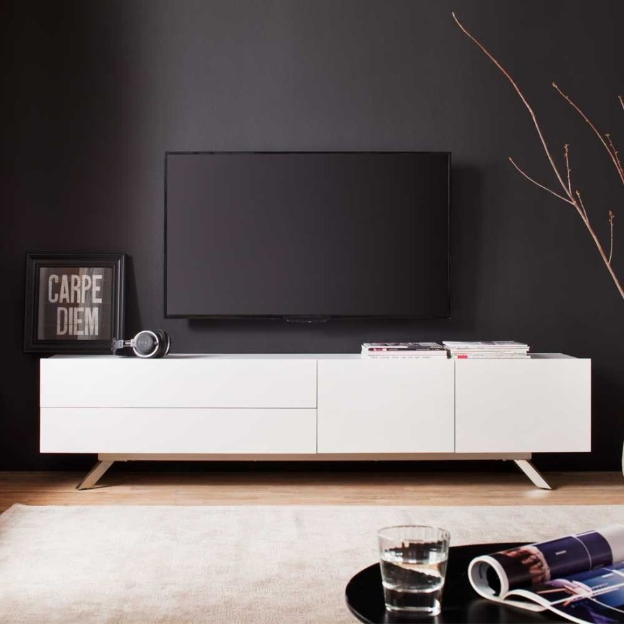 Тумба под ТВ подвесная Аура