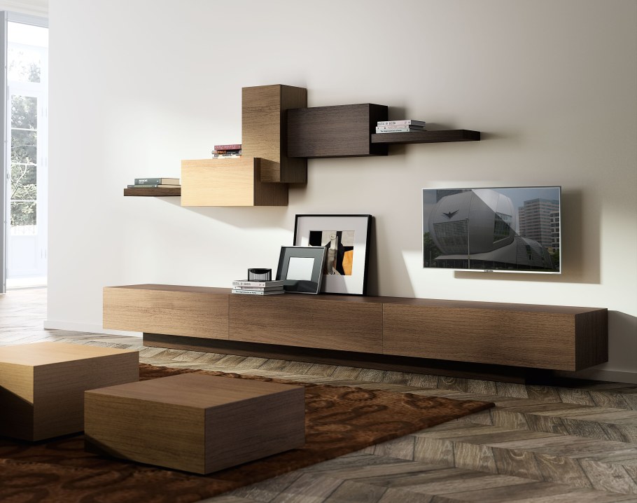Телевизионные тумбы в современном стиле