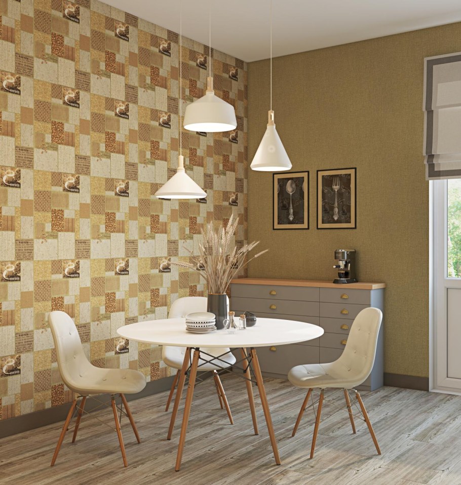 Современные обои для кухни фотокаталог