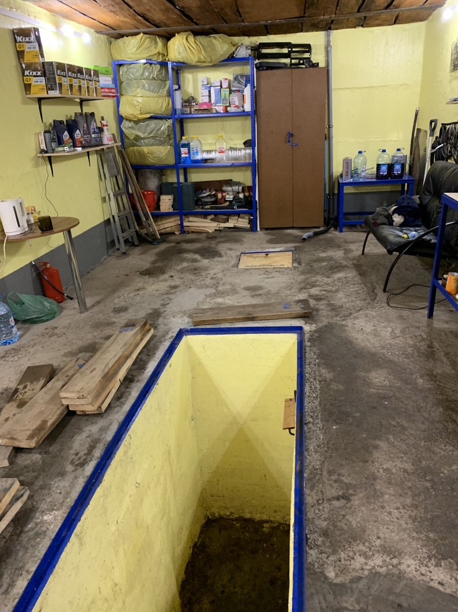 Обустройство гаража 6х4