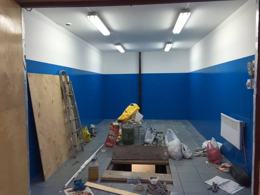 Отделка гаража