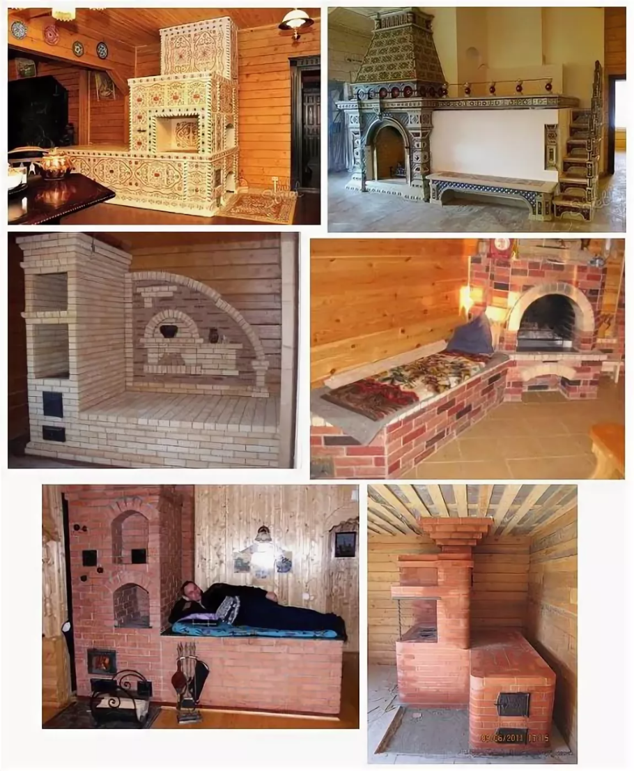 Колпаковая печь с лежанкой