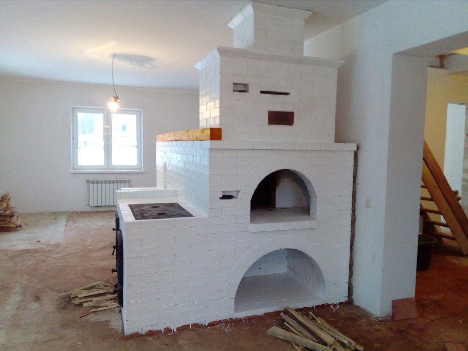 Печь Мазанка с лежанкой