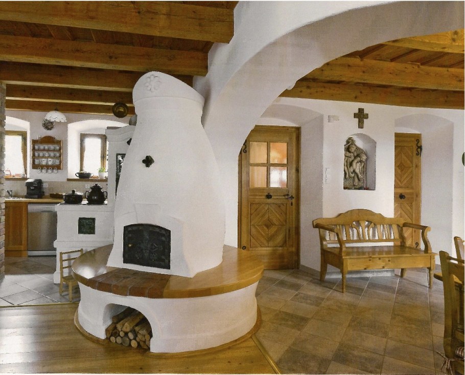 Современная русская печь