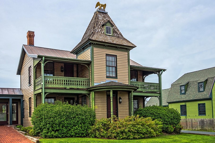 Викторианские особняки в Америке