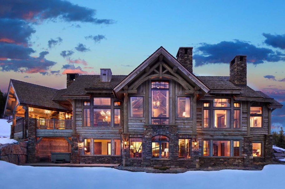 Красивые деревянные дома