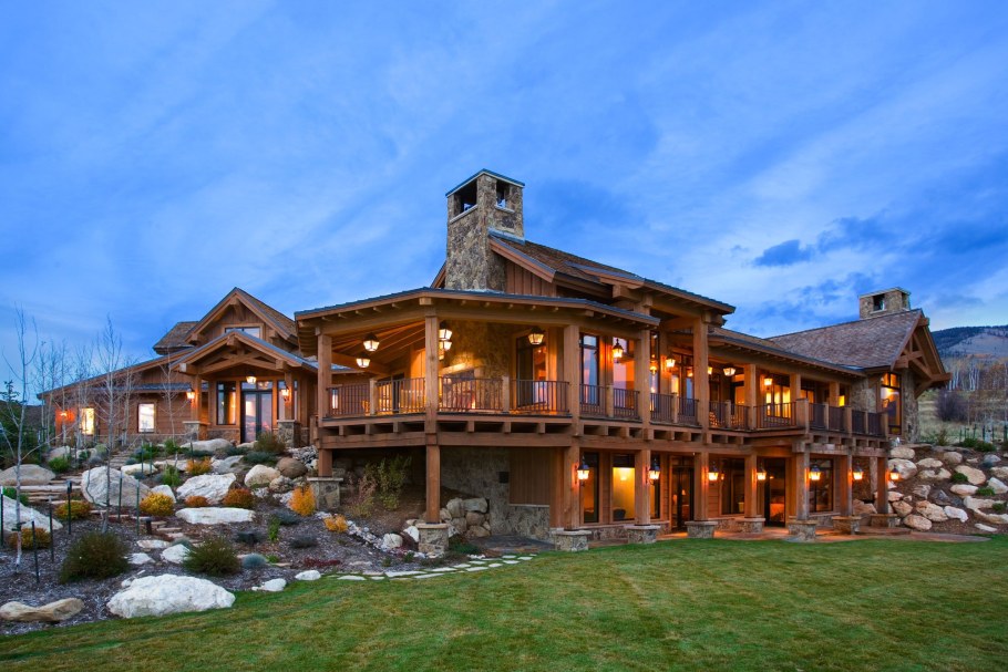 Дом в Канаде ранчо