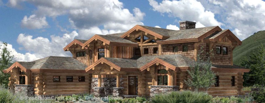 Американский Тимбер фрейм дом