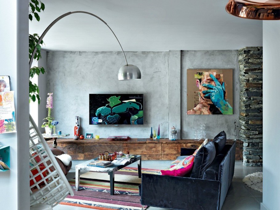 Элементы лофта в интерьере