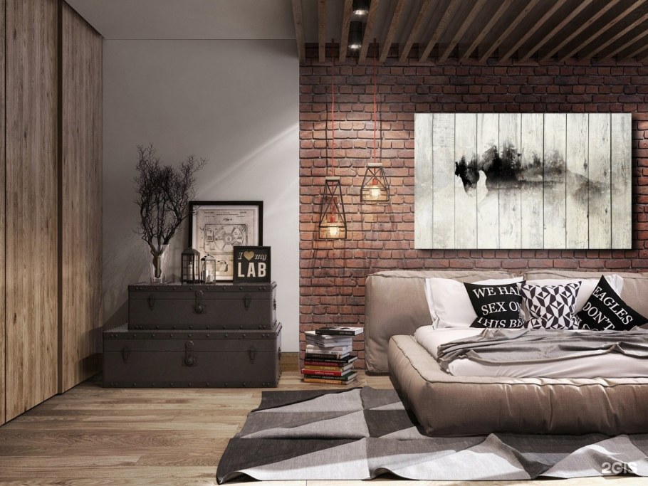 Картины для интерьера в стиле лофт