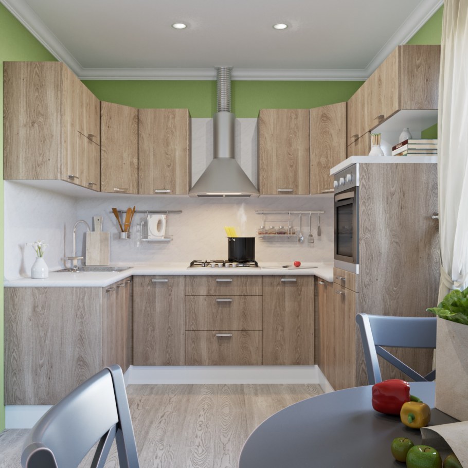 Кухня дуб Шато Леруа Мерлен