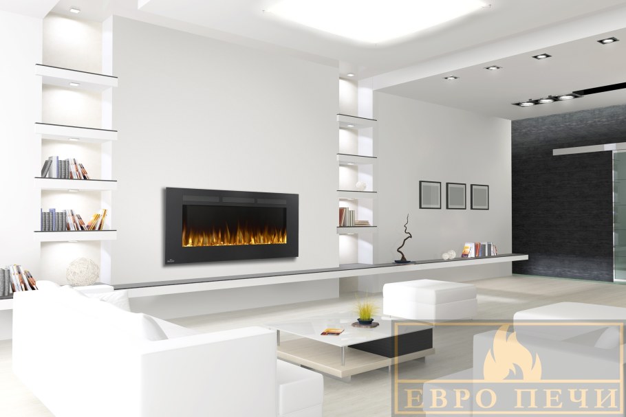 Камины в интерьере гостиной