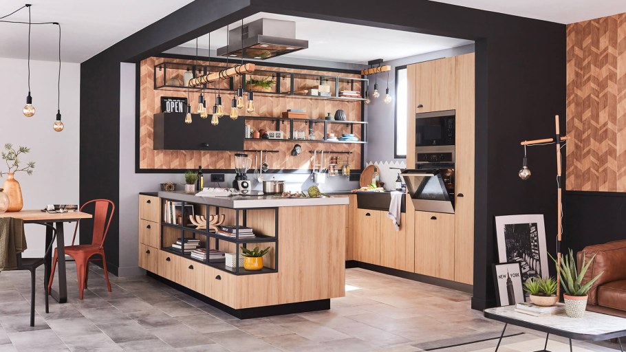 Кухня лофт Леруа Мерлен