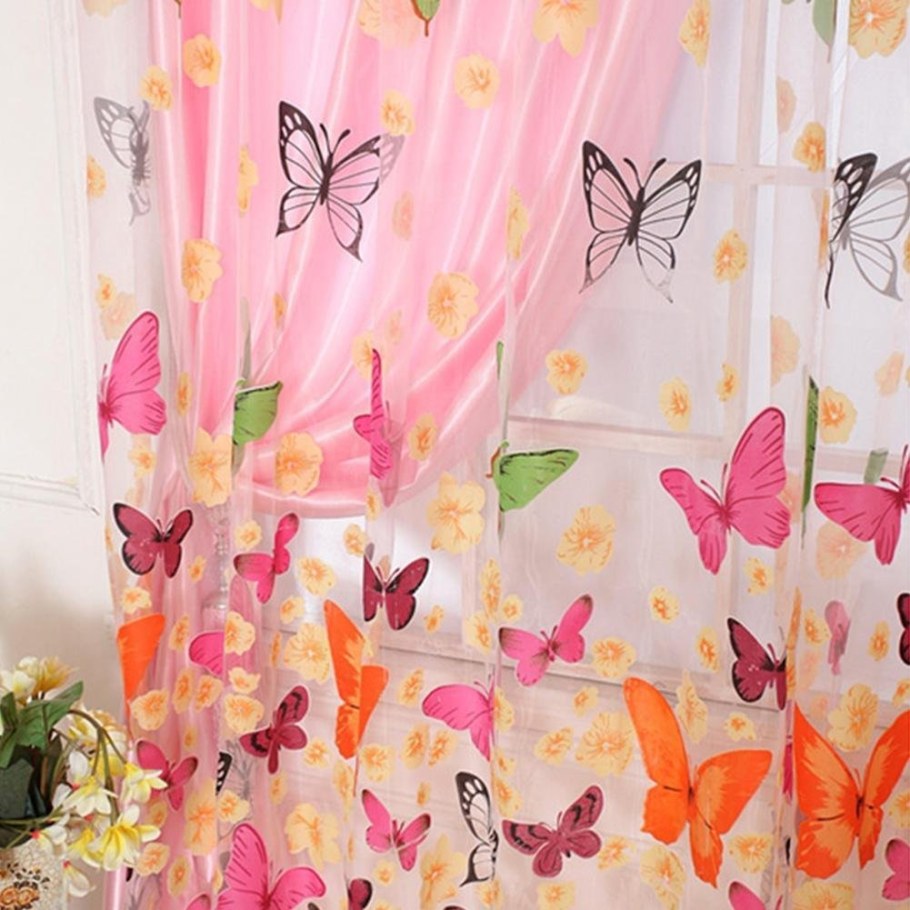 Вуаль с бабочками