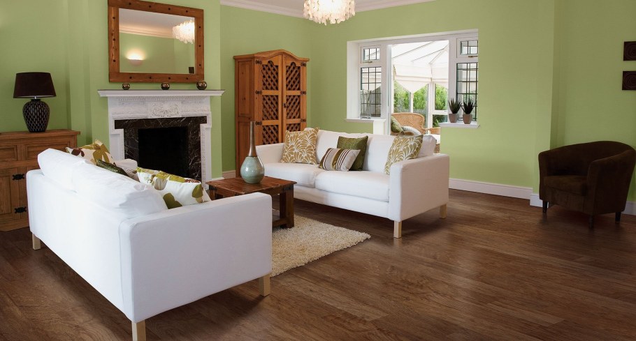 Сочетание пола и стен в интерьере