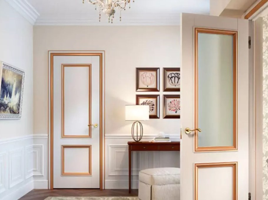 Двери Волховец в интерьере квартиры