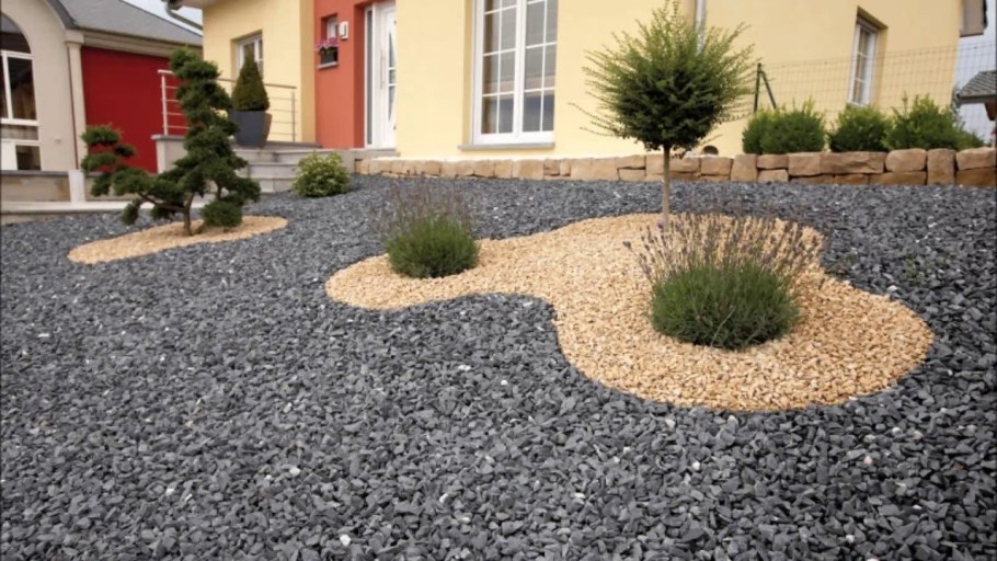 Мульча каменная крошка