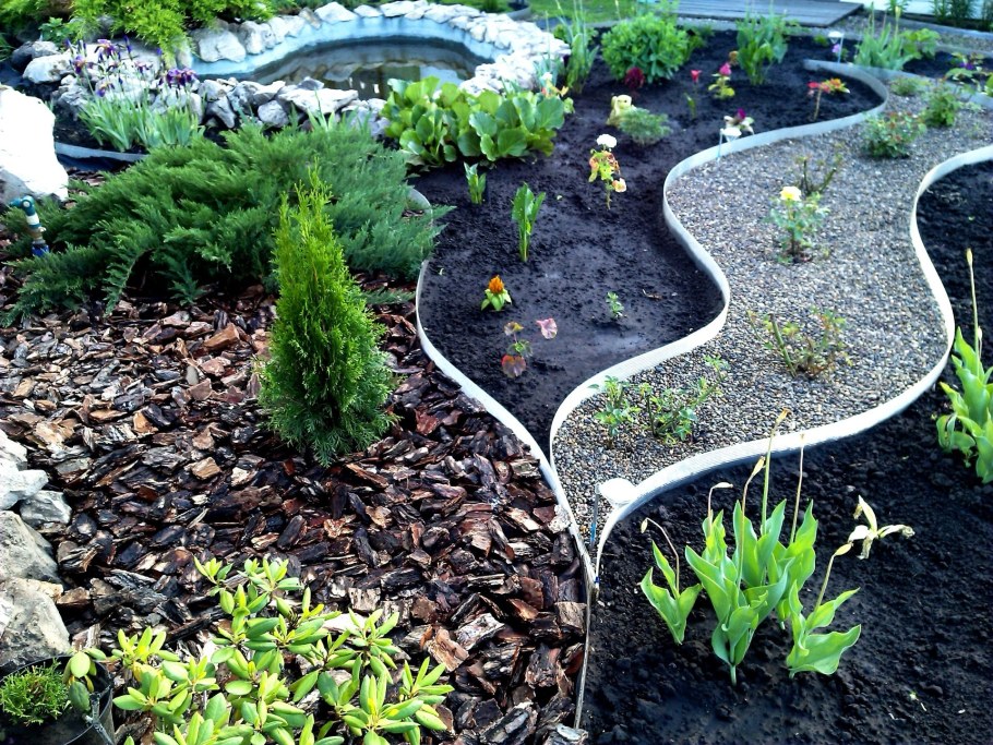 Рокарий геотекстиль