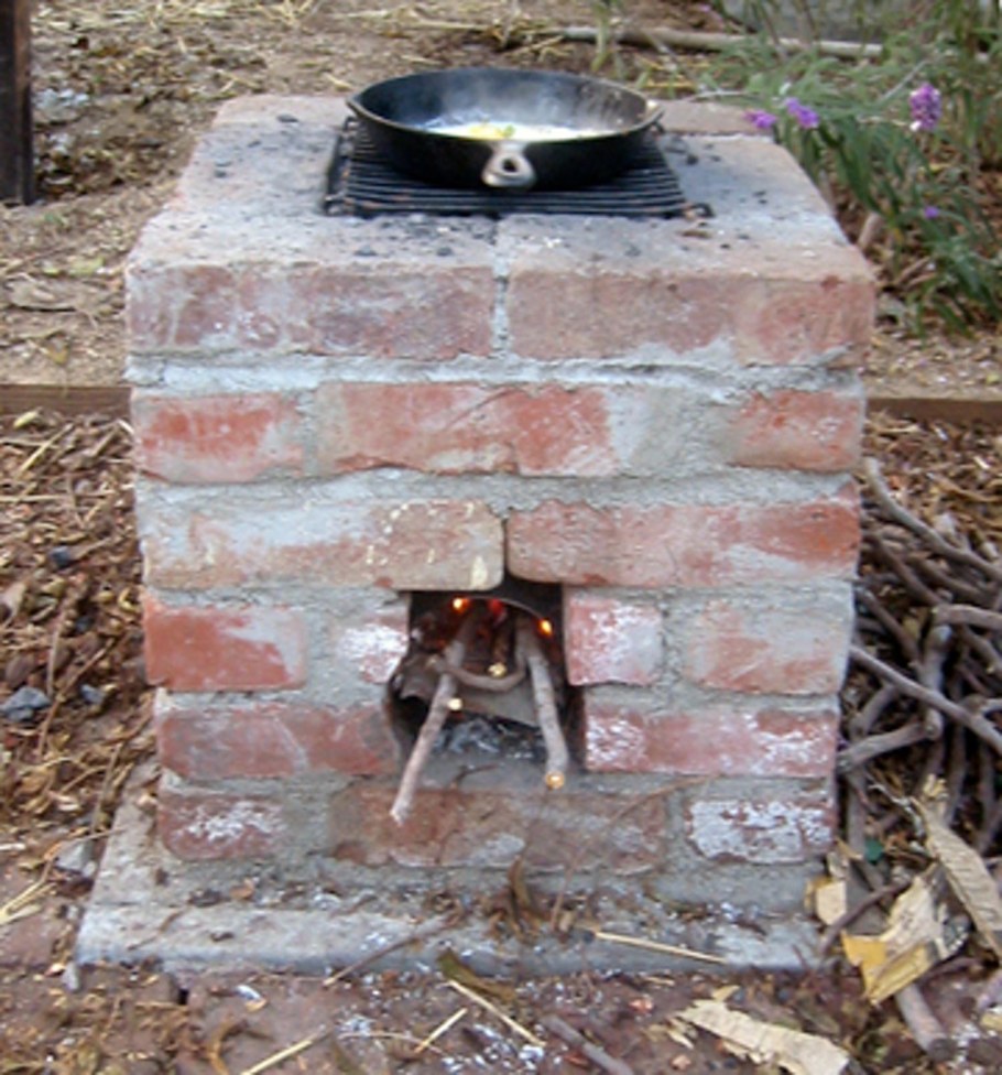 Уличная печка