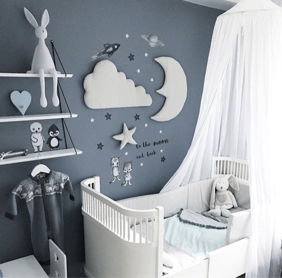 Комната для новорожденного мальчика