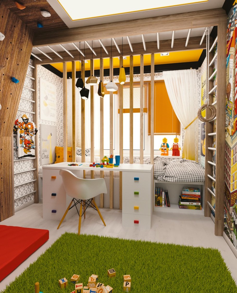 Интерьер детской комнаты