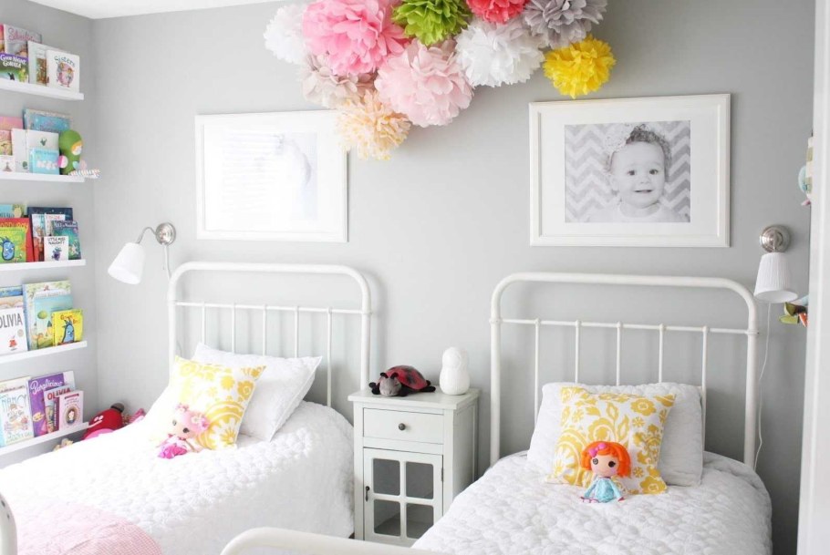 Декор для детской комнаты девочке