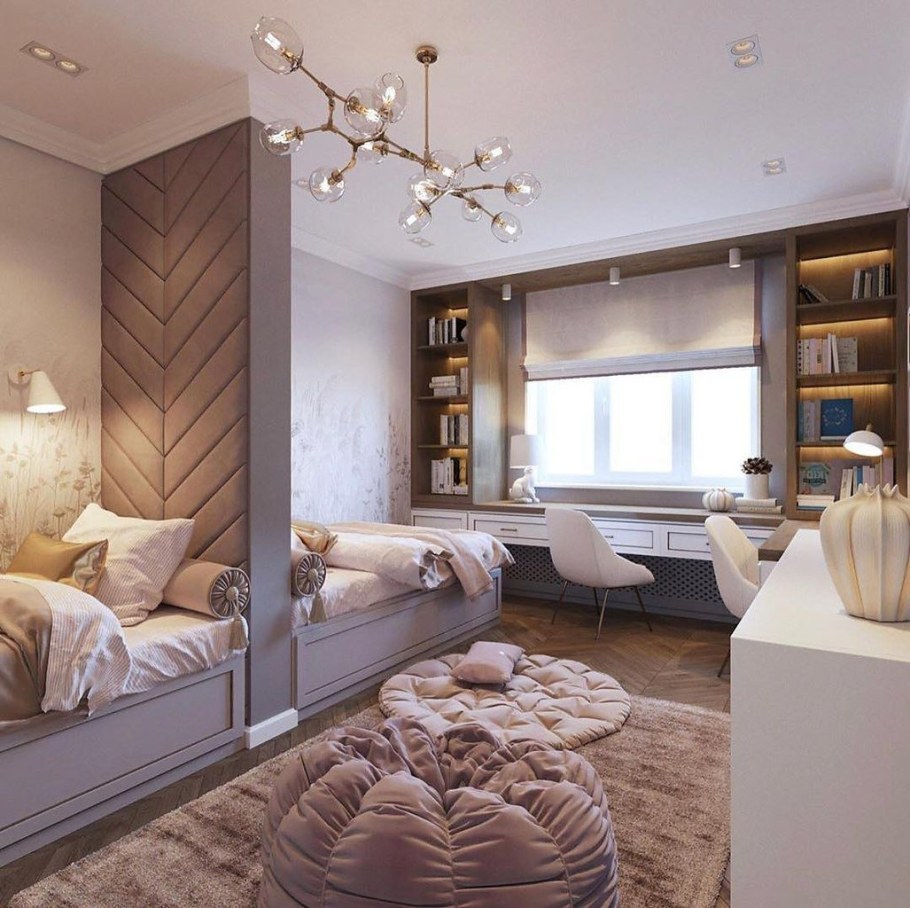 Современная спальня для девочки