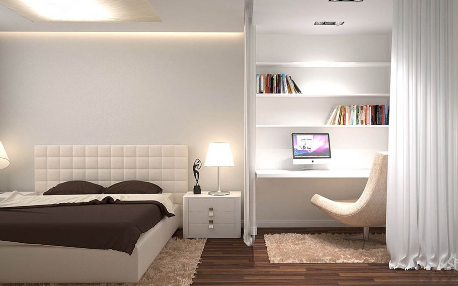 Спальня дизайн интерьера