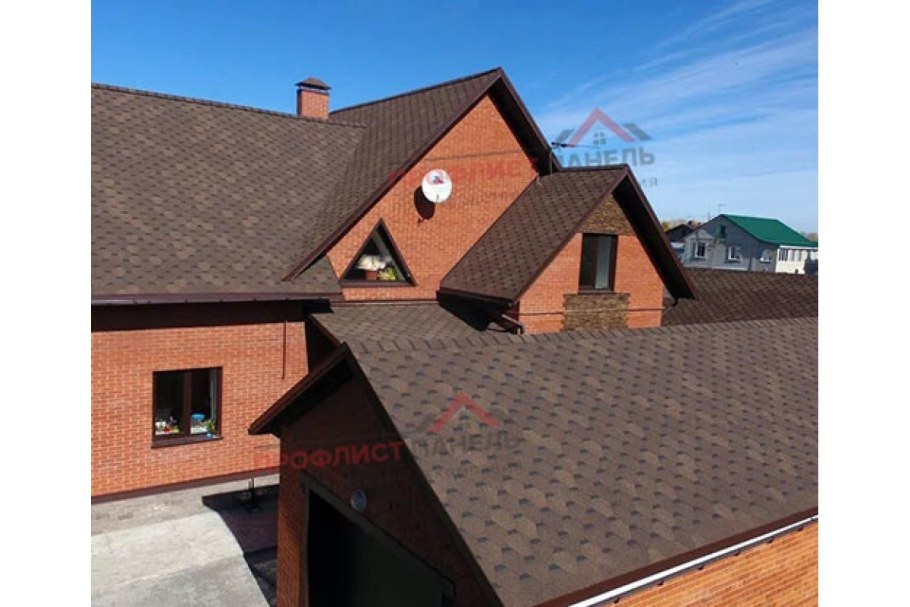 Гибкая черепица Shinglas Оптима