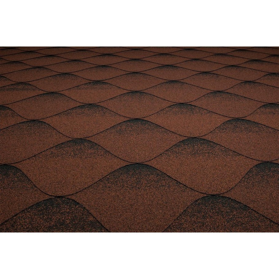 Kerabit мягкая черепица Laplandia Hexa (3м2) Mocca (Мокка)