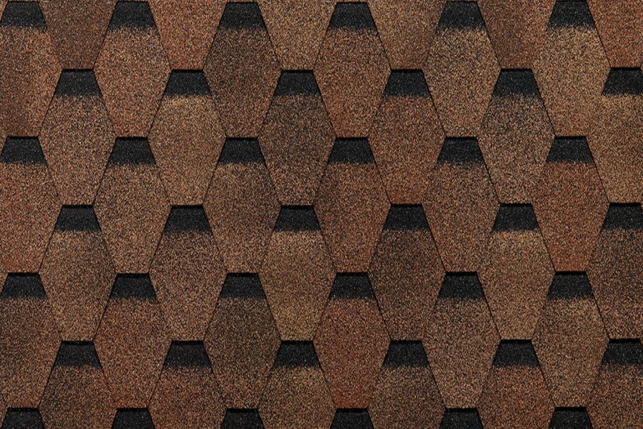 Гибкая черепица Docke pie Eurasia шестигранник серый ZRKQ-1045