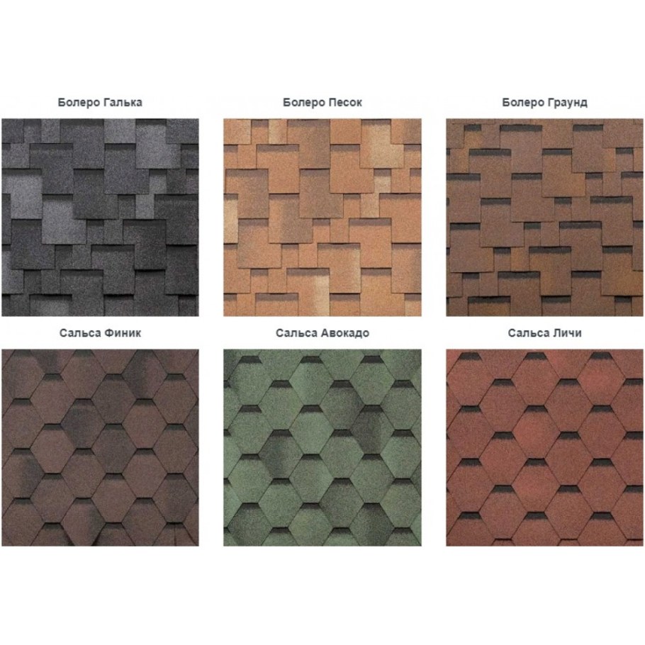 Черепица болеро серый гибкая ТЕХНОНИКОЛЬ Shinglas