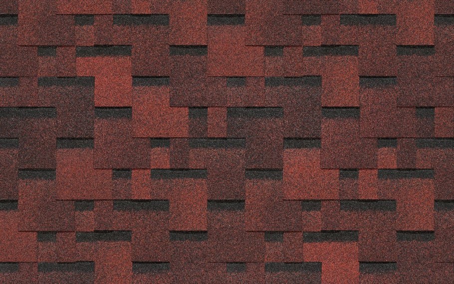 Мягкая кровля Катепал Рокки терракота