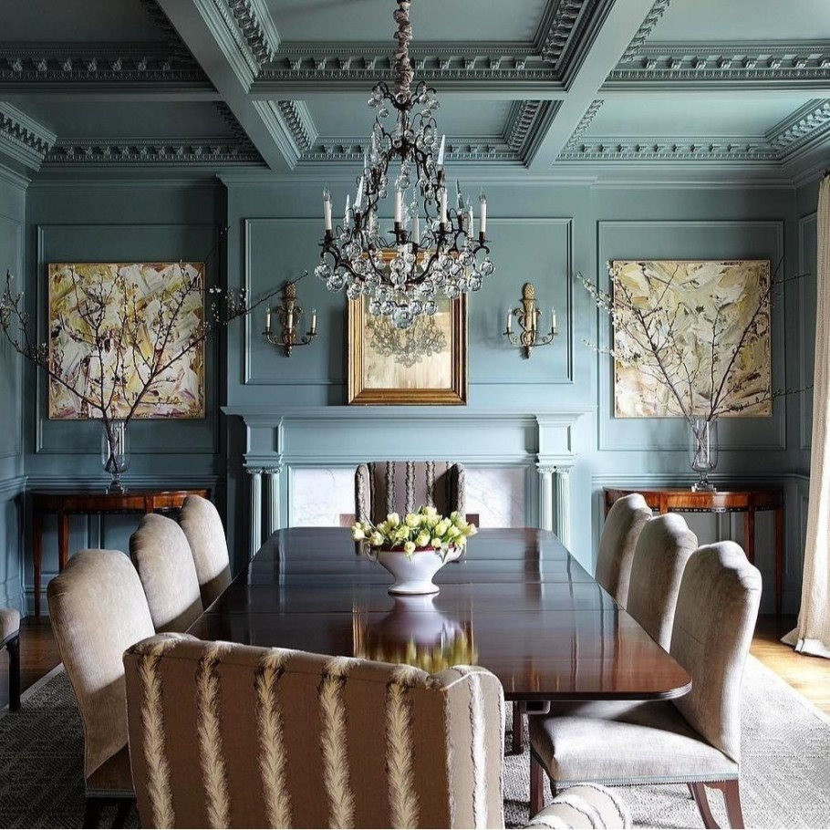 Интерьер в стиле неоклассицизма в 18 веке в Англии